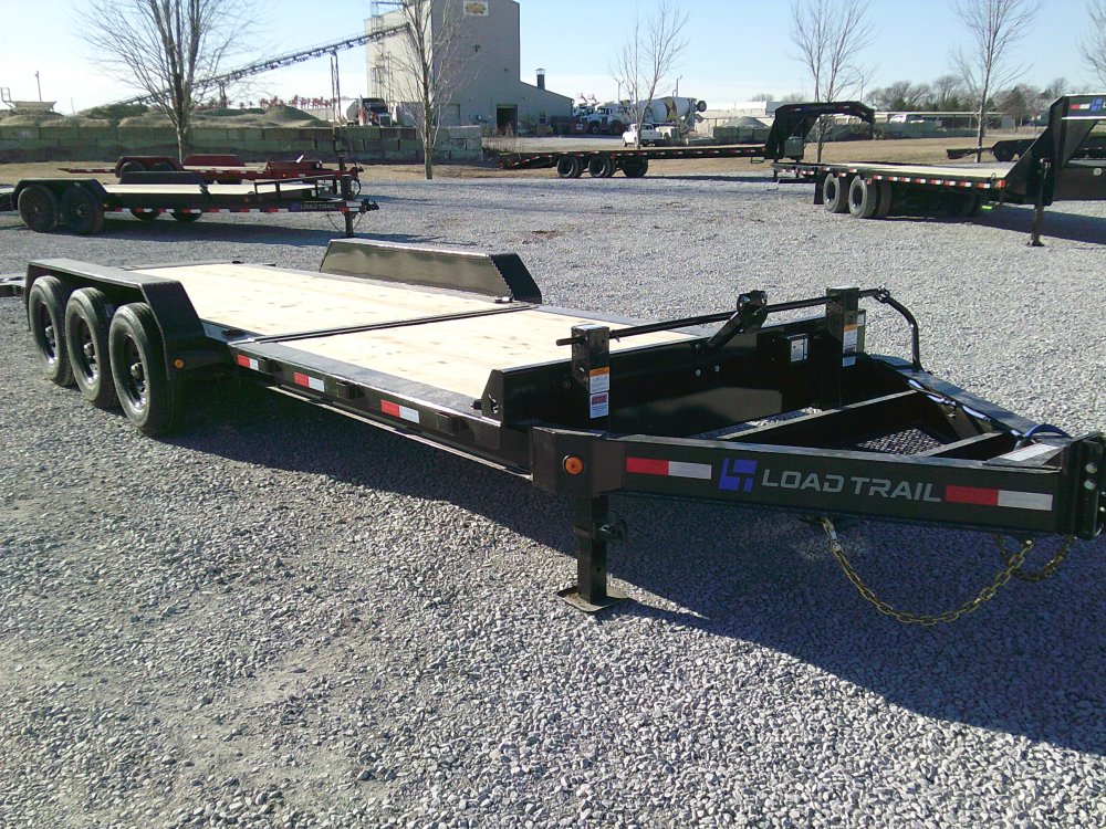 83" X 24' Tilt-N-Go Triple Axle Tilt Deck I-Beam Frame