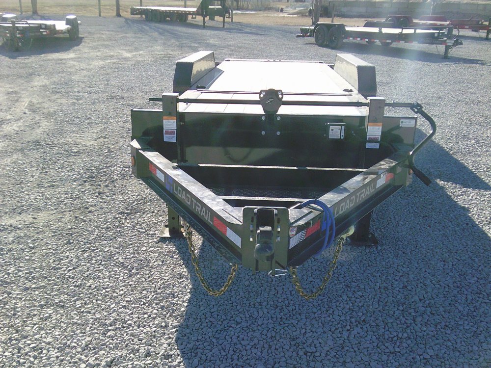 83" X 24' Tilt-N-Go Triple Axle Tilt Deck I-Beam Frame
