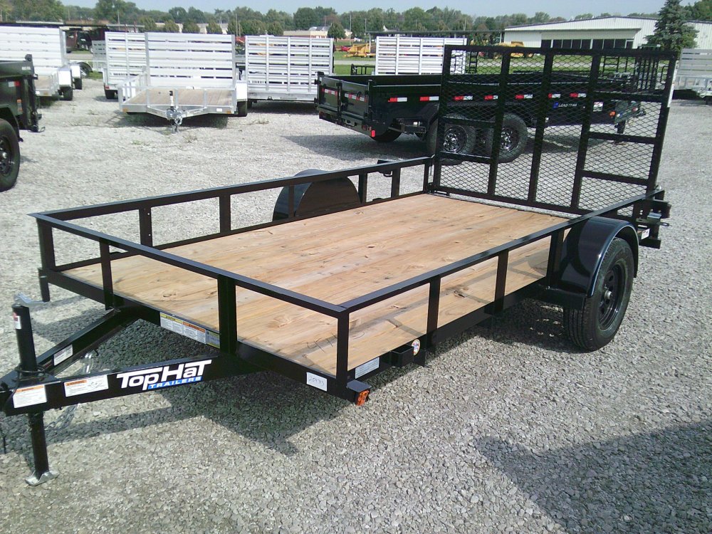 77" X 12' Single Axle Utility 2990K