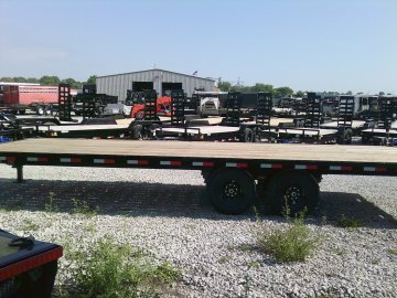 102" X 24' Deck Over Pintle Hook Trailer 14K