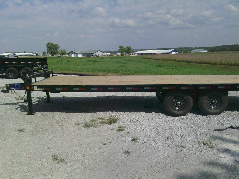 102" X 24' Deck Over Pintle Hook Trailer 14K