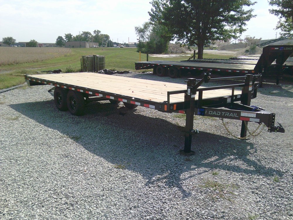 102" X 24' Deck Over Pintle Hook Trailer 14K