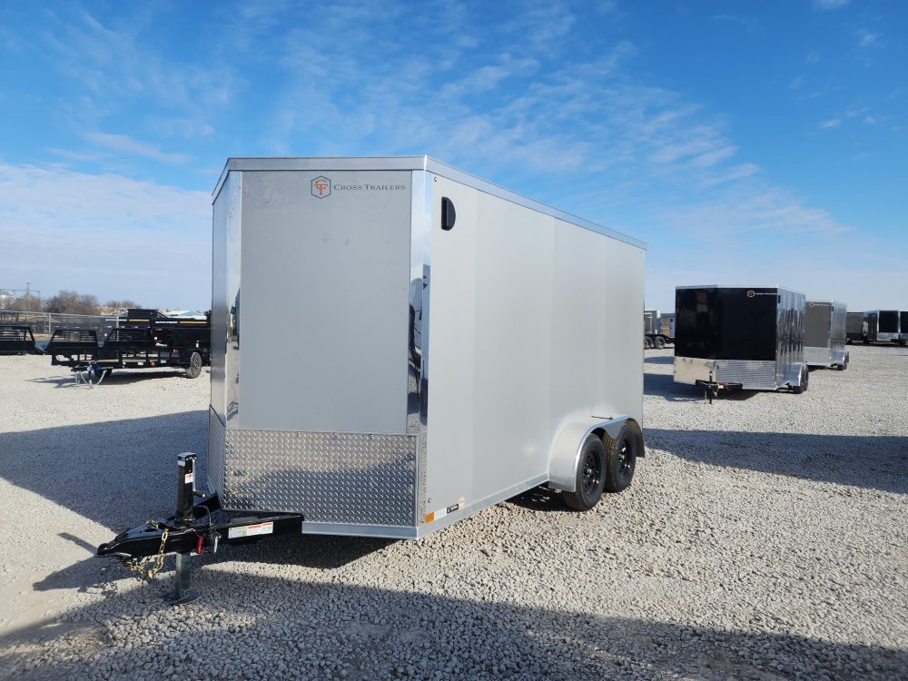 7X14 Enclosed Cross Trailer 7K