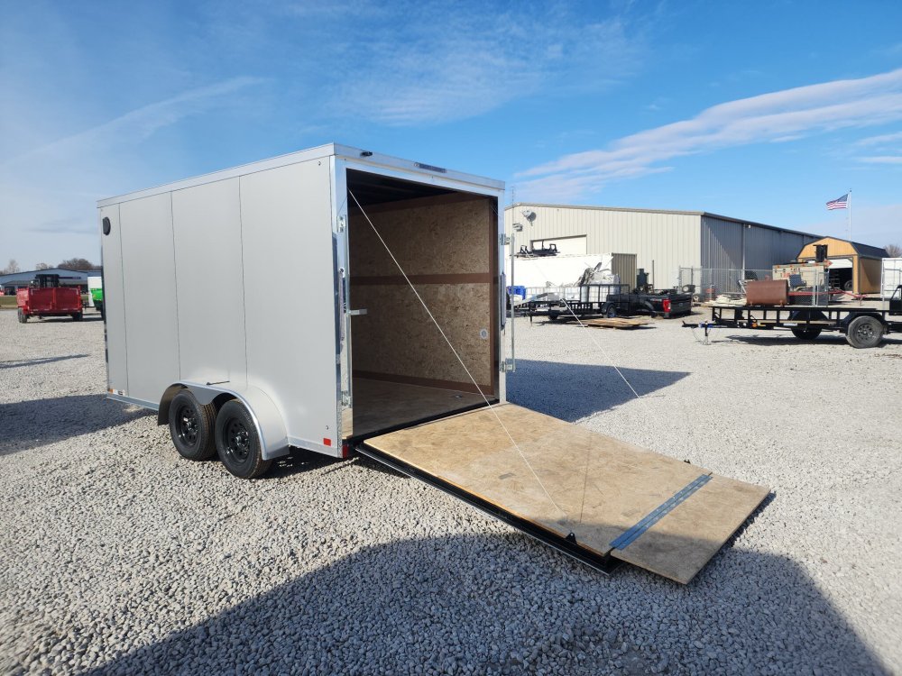 7X14 Enclosed Cross Trailer 7K