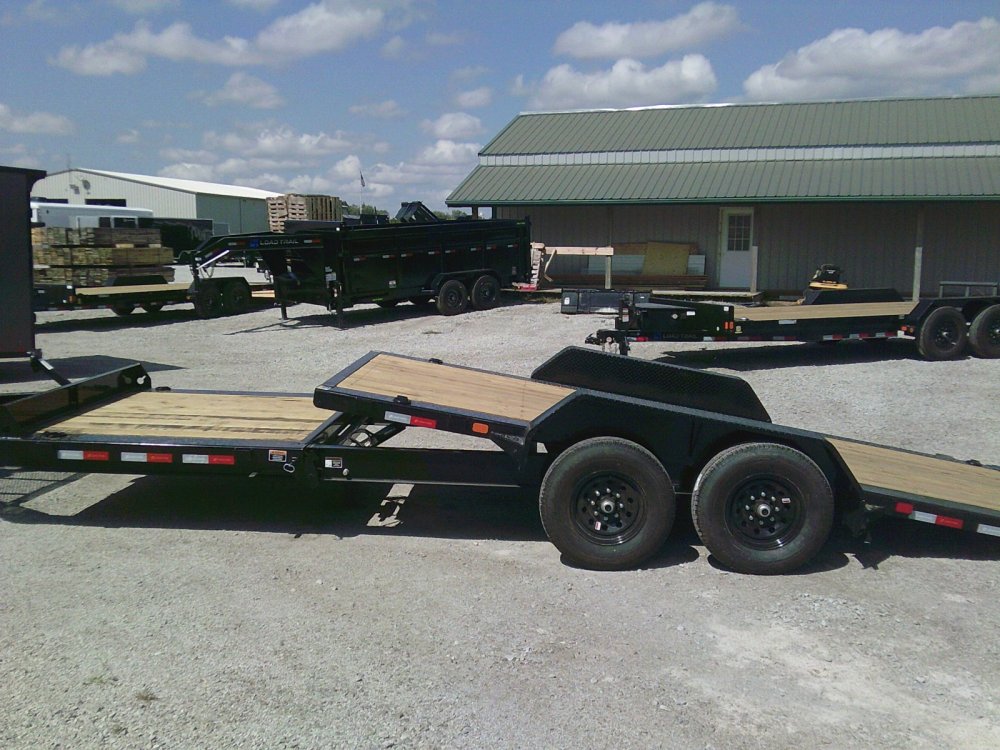 83" X 22' Tilt-N-Go Tandem Axle Tilt Deck I-Beam Frame