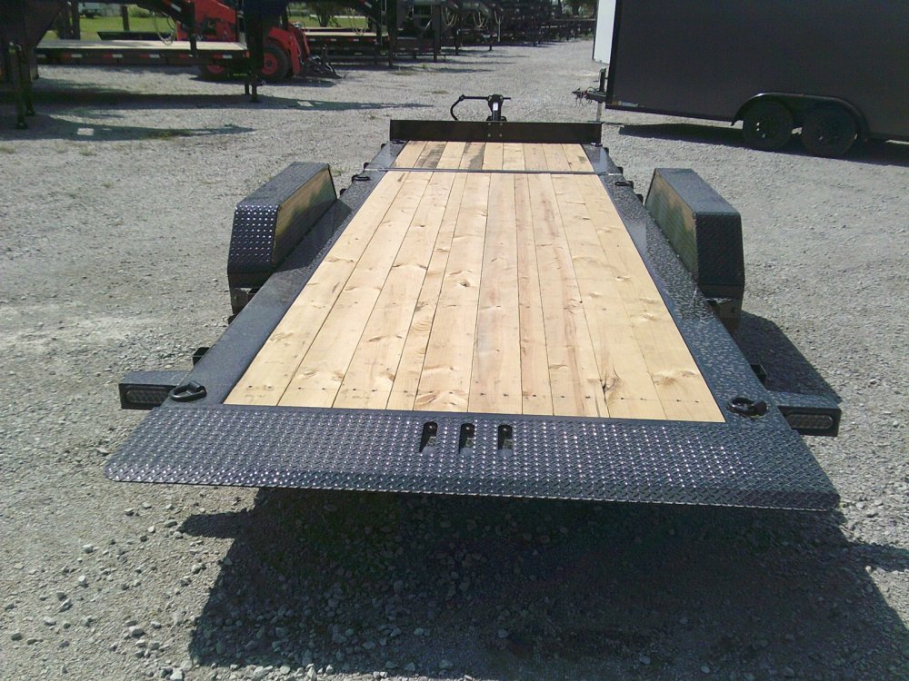 83" X 22' Tilt-N-Go Tandem Axle Tilt Deck I-Beam Frame