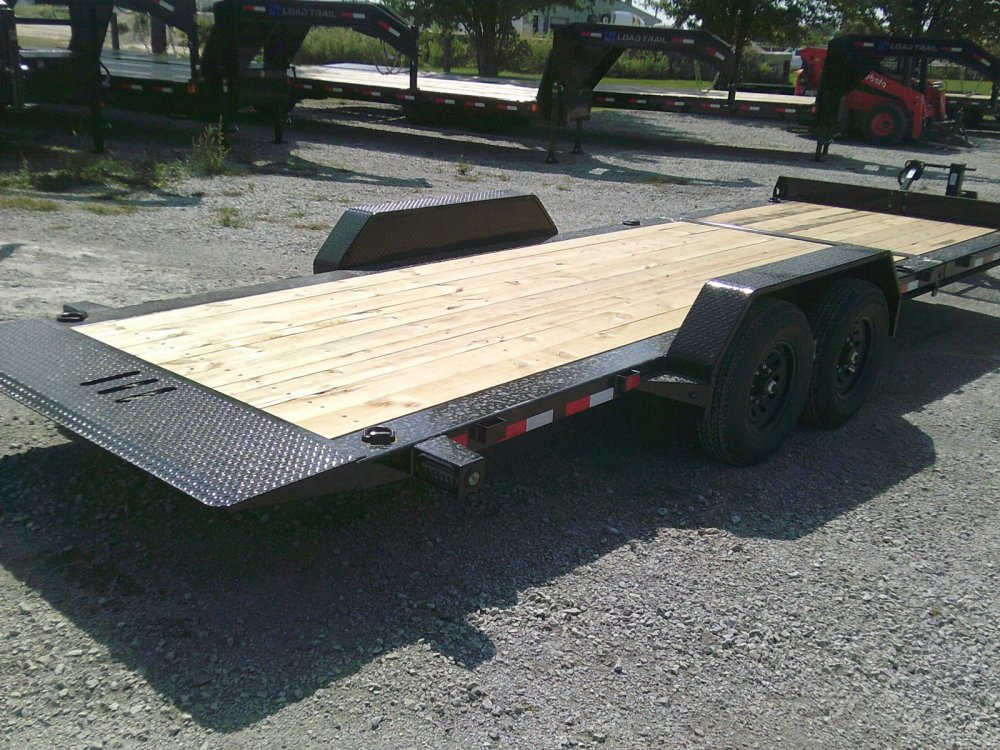 83" X 22' Tilt-N-Go Tandem Axle Tilt Deck I-Beam Frame