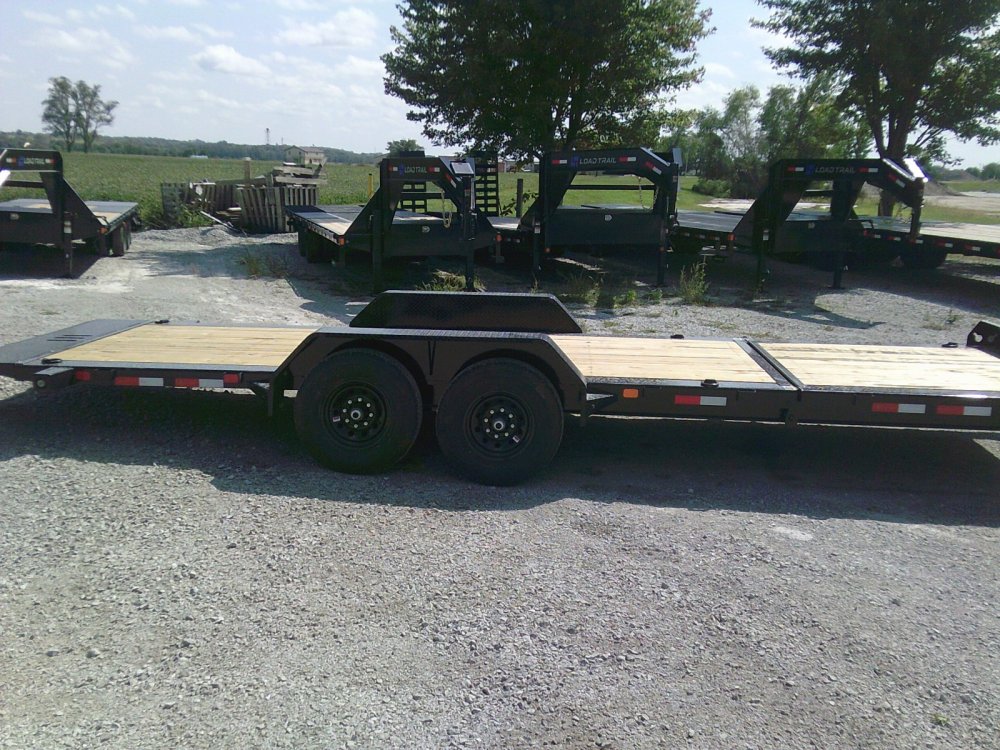 83" X 22' Tilt-N-Go Tandem Axle Tilt Deck I-Beam Frame