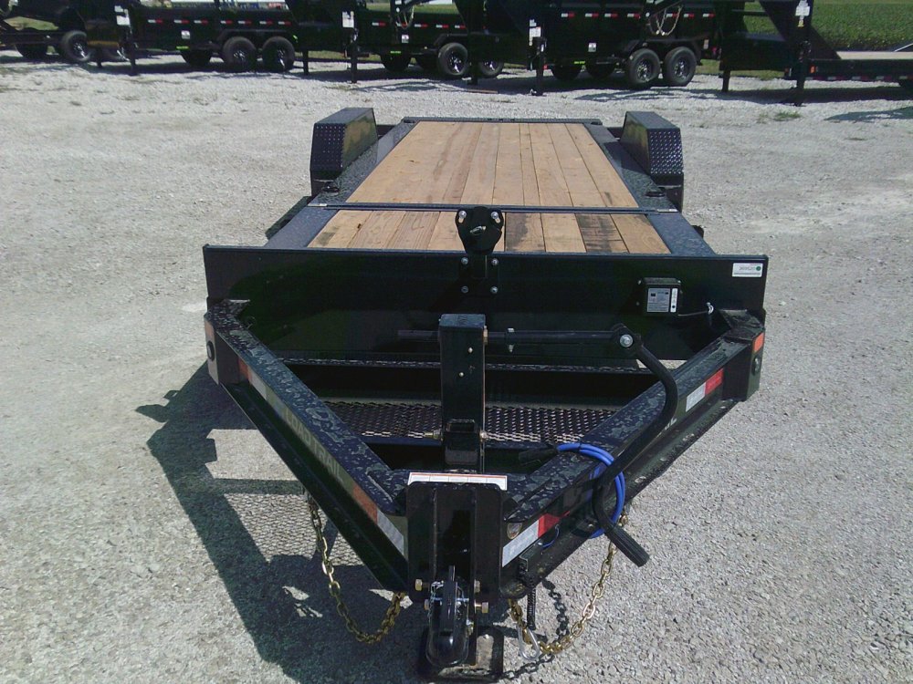 83" X 22' Tilt-N-Go Tandem Axle Tilt Deck I-Beam Frame