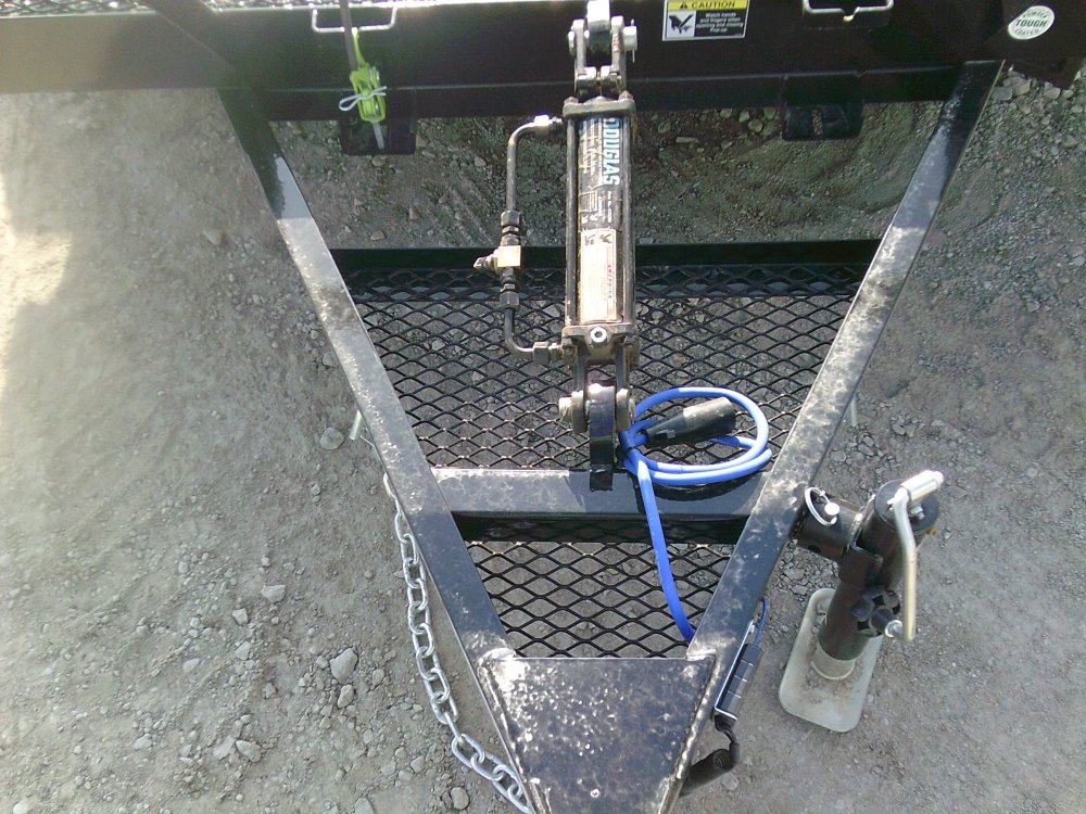 77" x 12' Single Axle Scissor Hauler