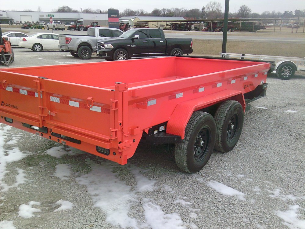 83" x 14' Tandem Axle Dump