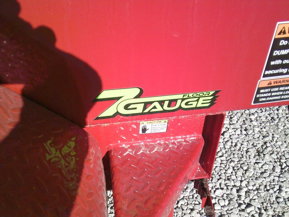 83" X 14' Dump Trailer 14K