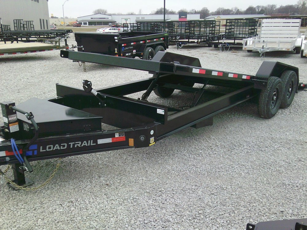 83" X 20' Tilt-N-Go Tandem Axle Tilt Deck I-Beam Frame