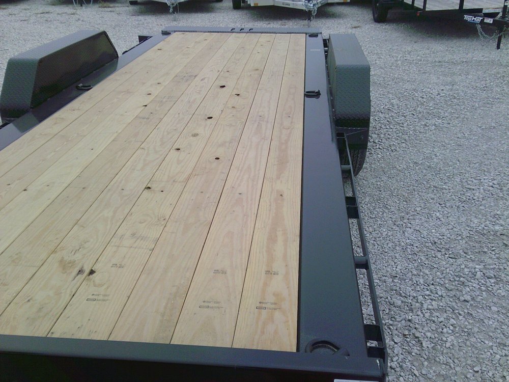 83" X 20' Tilt-N-Go Tandem Axle Tilt Deck I-Beam Frame