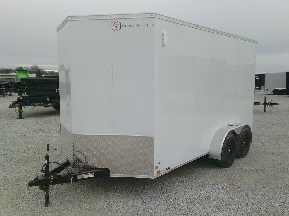 7X14 Enclosed Cross Trailer 7K