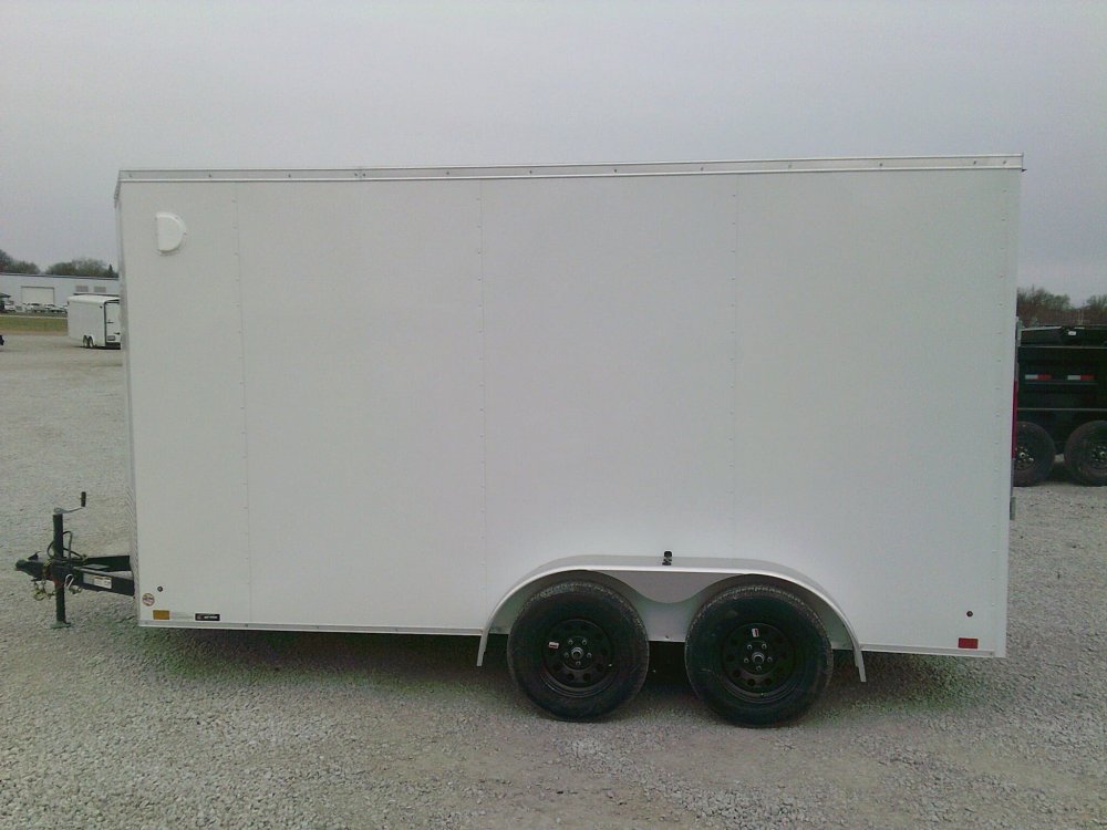 7X14 Enclosed Cross Trailer 7K