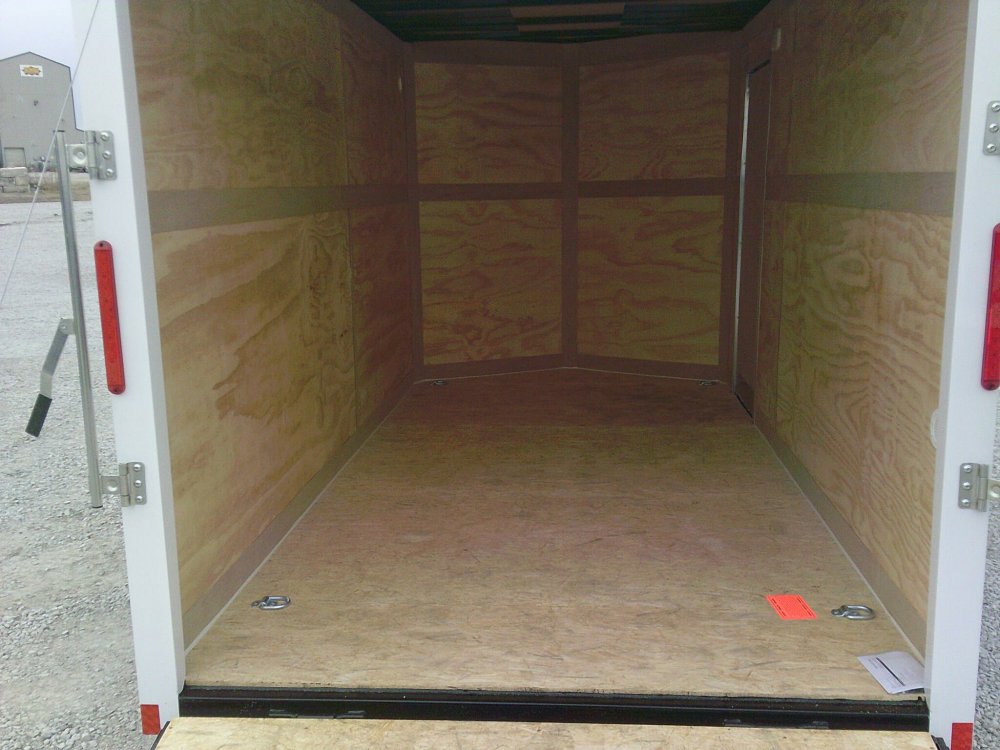 7X14 Enclosed Cross Trailer 7K