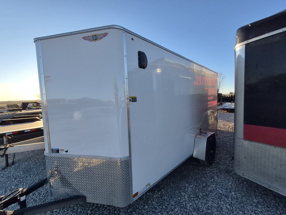 Used 6x12 H&H Enclosed Cargo Trailer