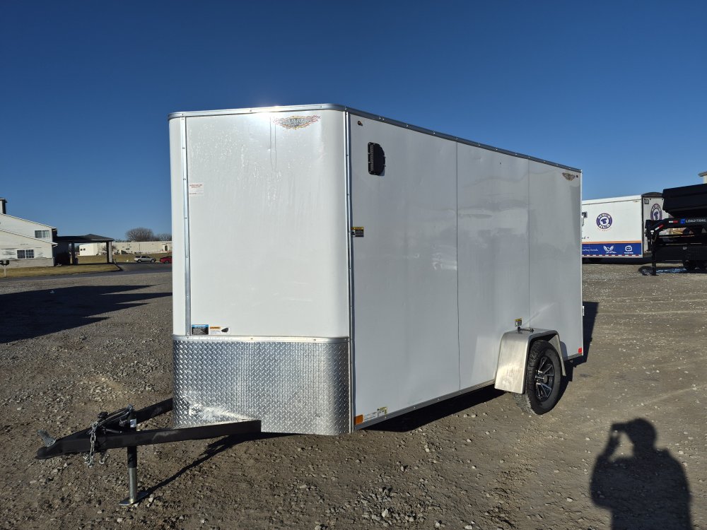 Used 6x12 H&H Enclosed Cargo Trailer
