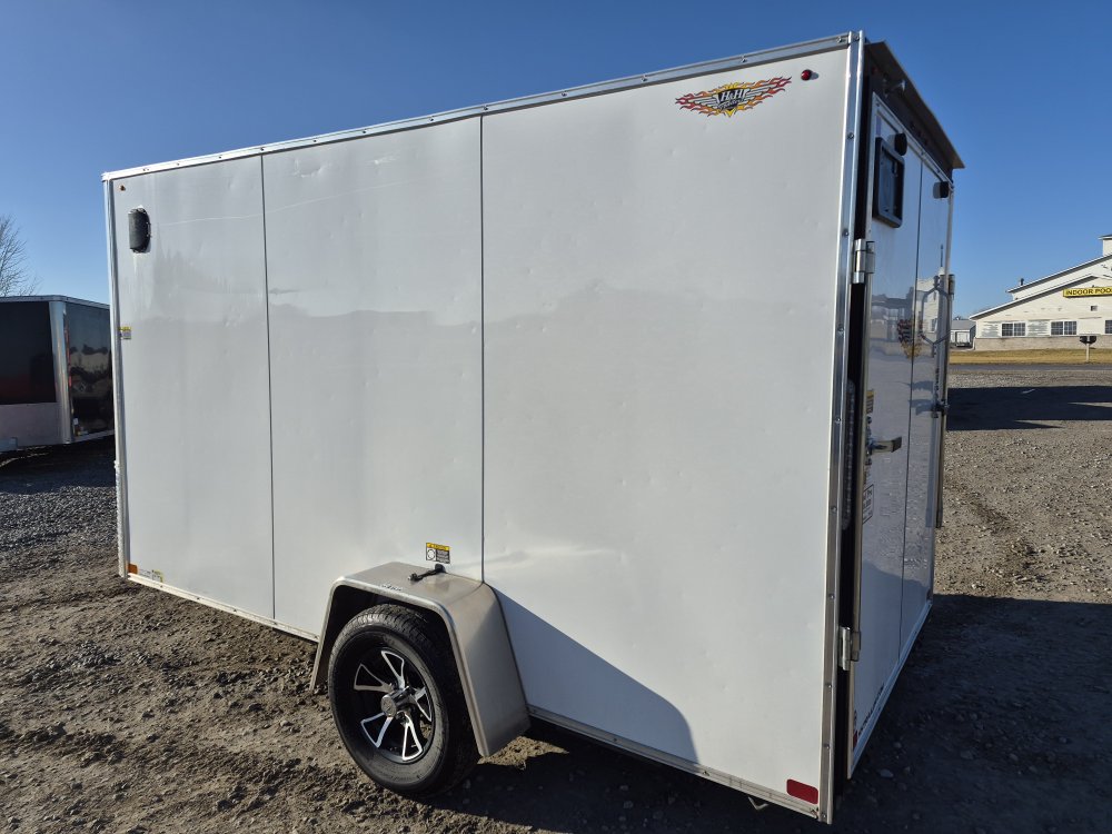 Used 6x12 H&H Enclosed Cargo Trailer