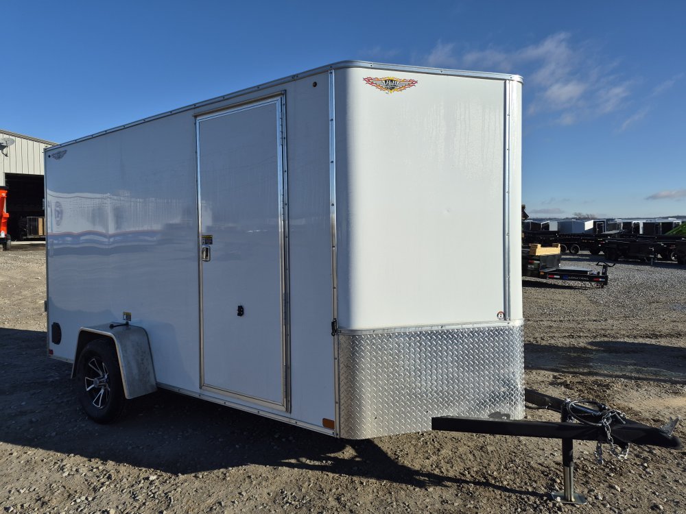 Used 6x12 H&H Enclosed Cargo Trailer