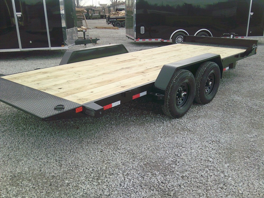 83" x 20' Tandem Axle Rapid Loader Tilt Deck -14K