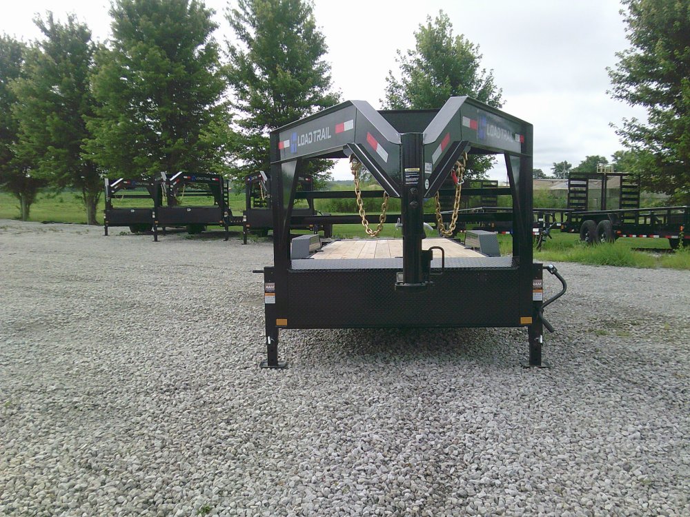 83" x 24' Gooseneck Tandem Axle Rapid Loader Tilt Deck -14K
