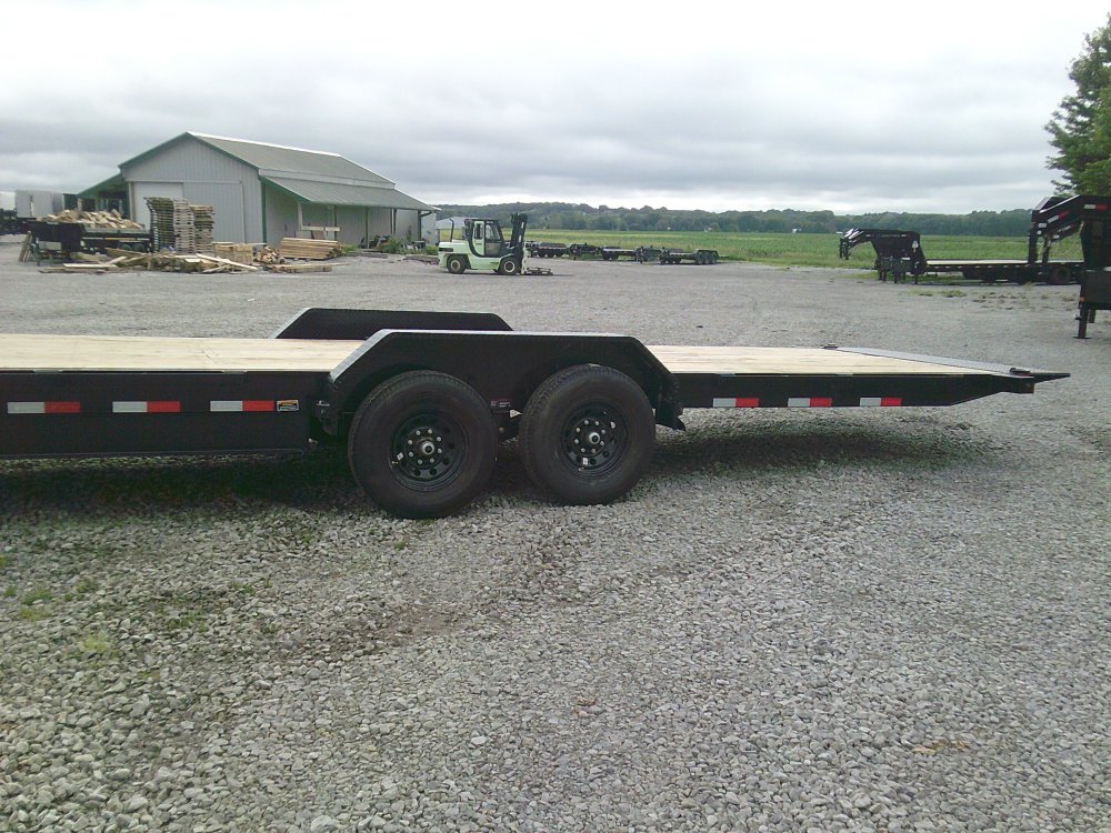 83" x 24' Gooseneck Tandem Axle Rapid Loader Tilt Deck -14K