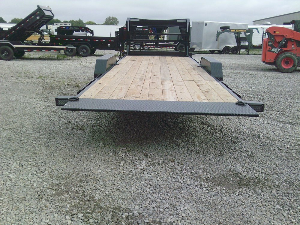 83" x 24' Gooseneck Tandem Axle Rapid Loader Tilt Deck -14K