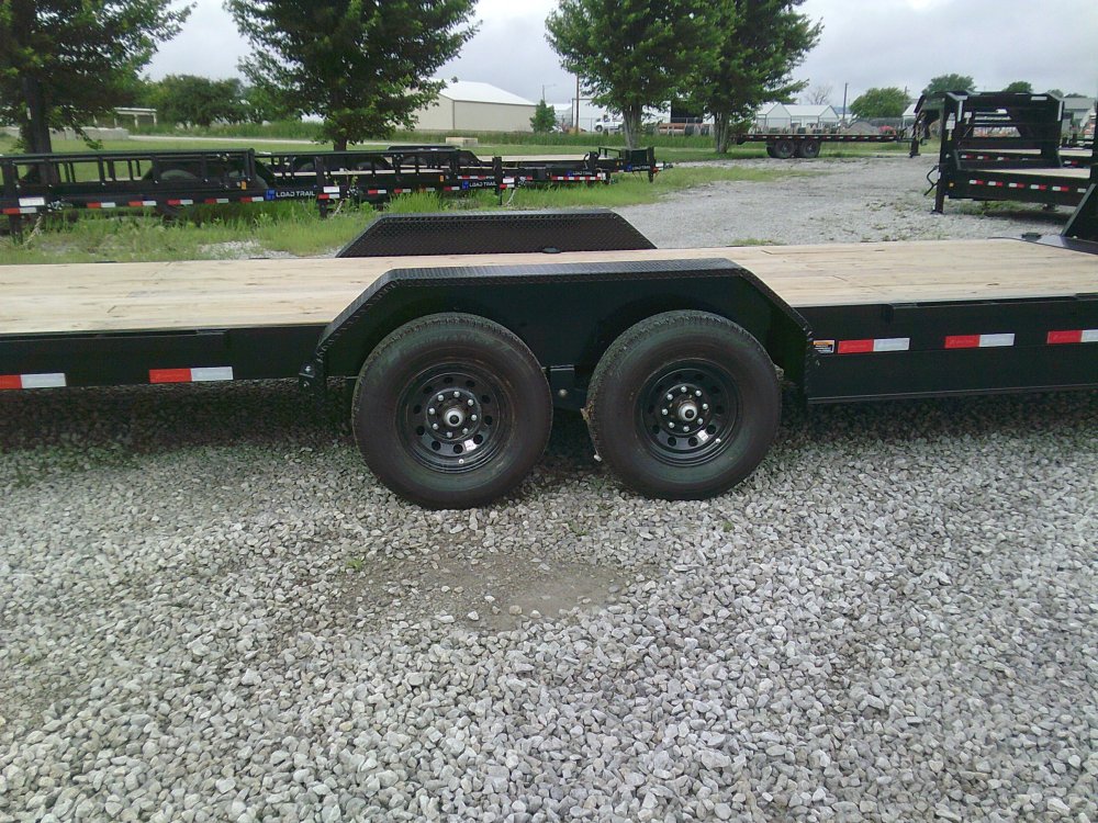 83" x 24' Gooseneck Tandem Axle Rapid Loader Tilt Deck -14K