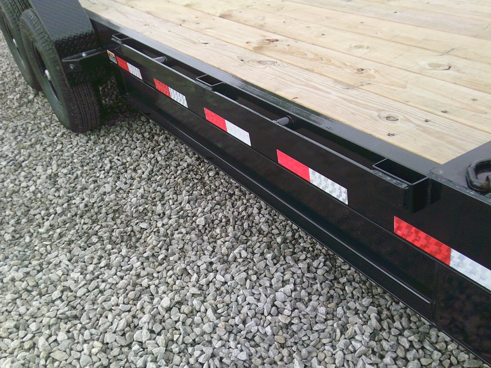 83" x 24' Gooseneck Tandem Axle Rapid Loader Tilt Deck -14K