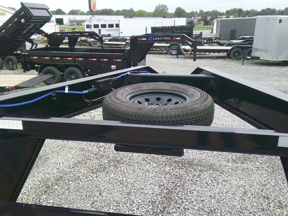 83" x 24' Gooseneck Tandem Axle Rapid Loader Tilt Deck -14K