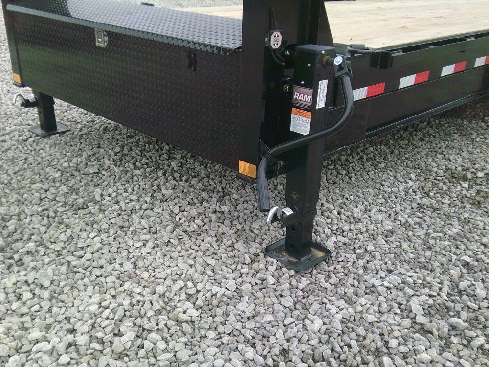 83" x 24' Gooseneck Tandem Axle Rapid Loader Tilt Deck -14K