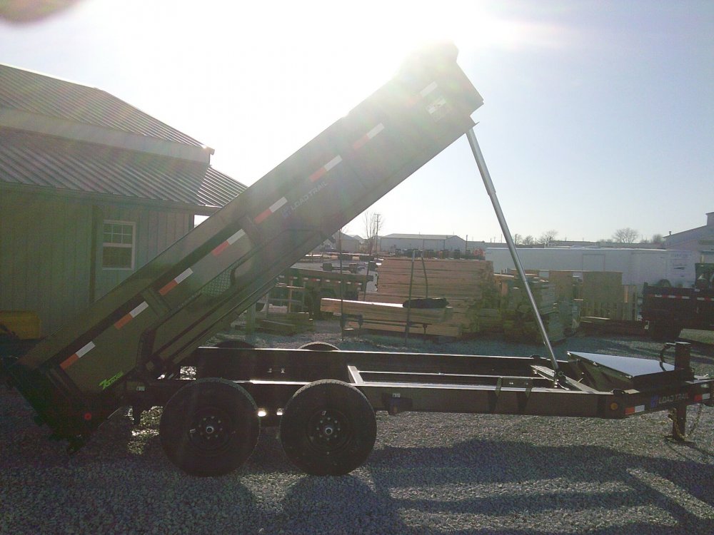 83" X 14' Tandem Axle Dump 7GA Floor 14K