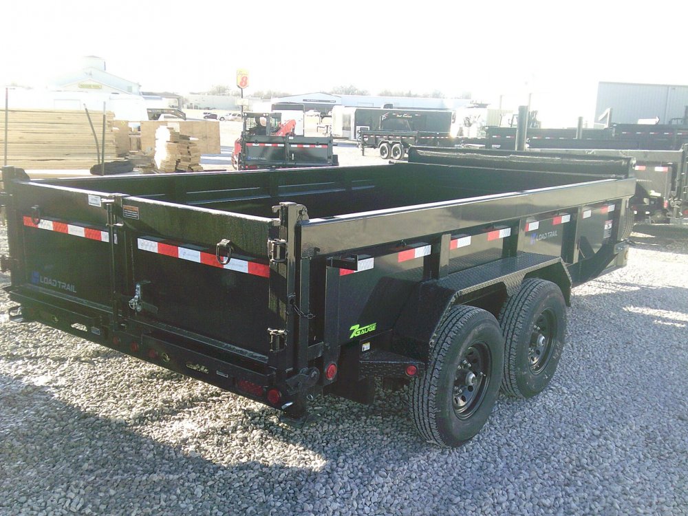 83" X 14' Tandem Axle Dump 7GA Floor 14K