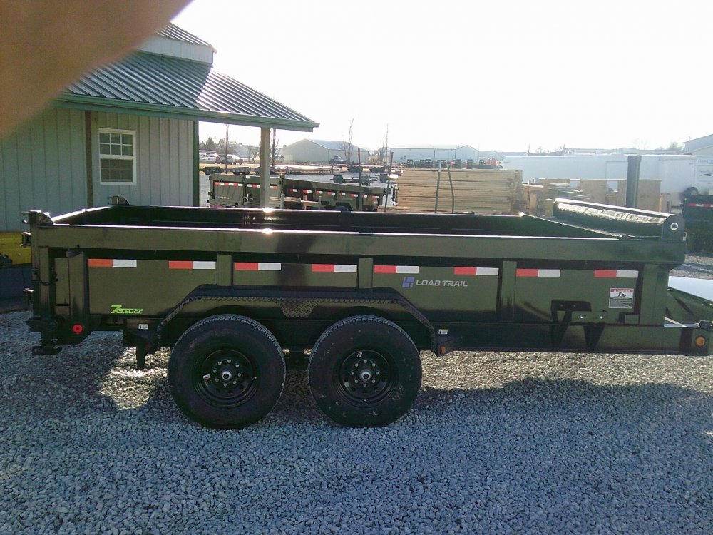 83" X 14' Tandem Axle Dump 7GA Floor 14K