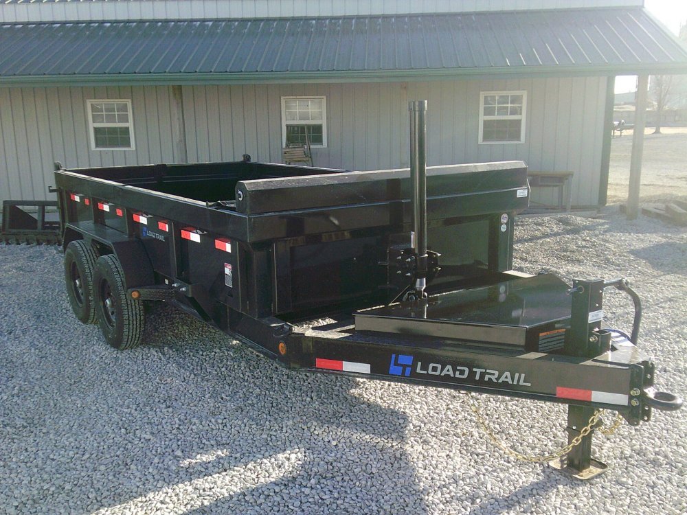 83" X 14' Tandem Axle Dump 7GA Floor 14K