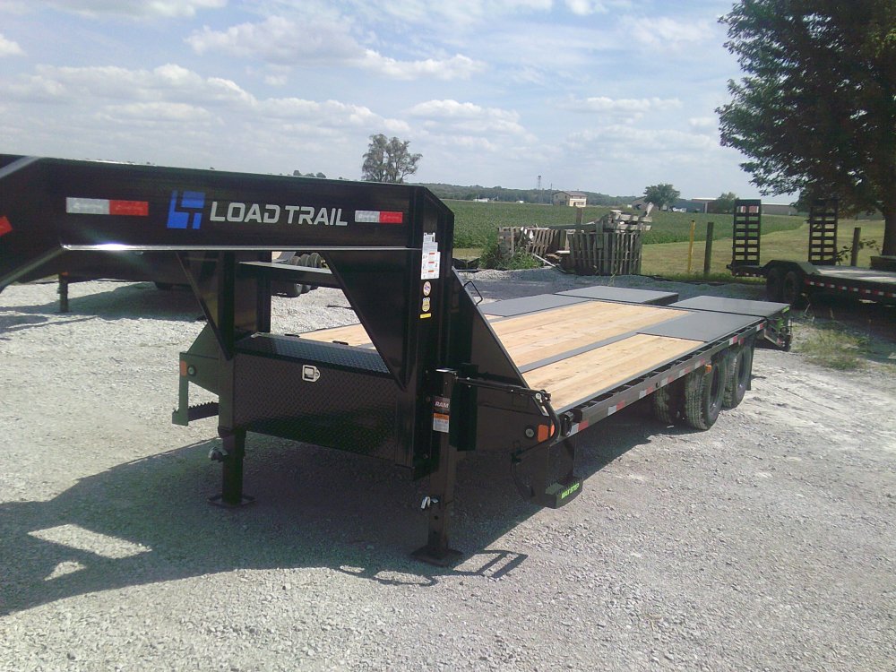 102" x 25' Tandem Low-Pro Gooseneck 24K