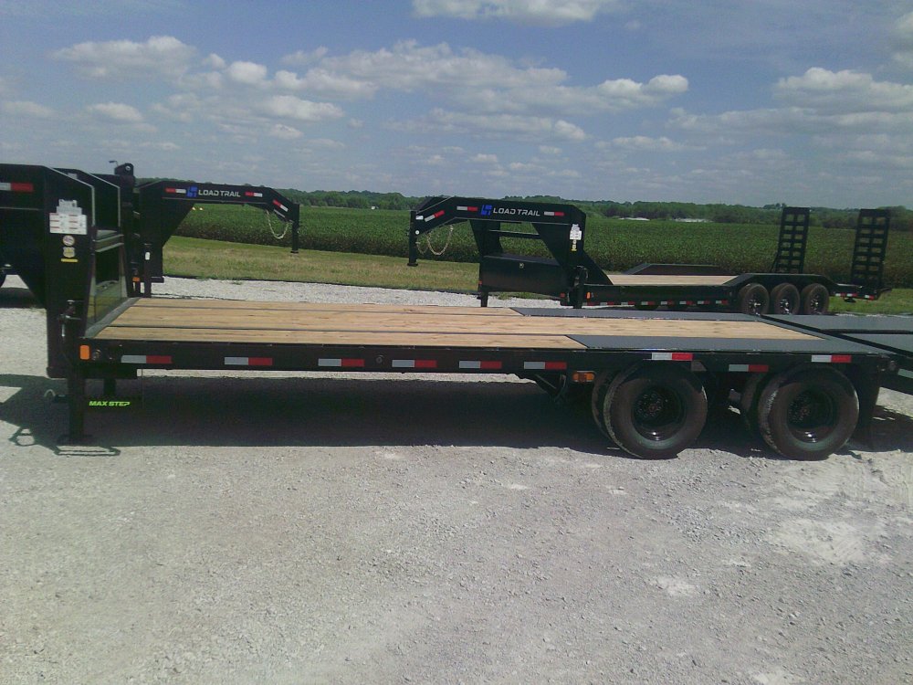 102" x 25' Tandem Low-Pro Gooseneck 24K