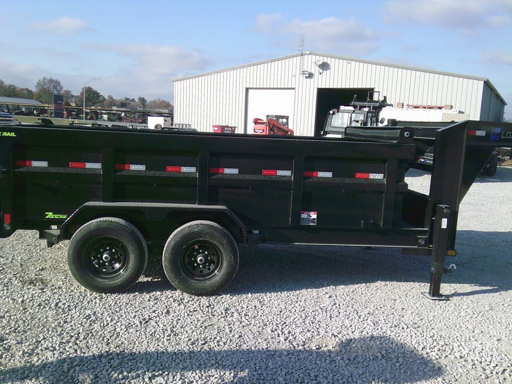 83" x 14' Tandem Axle Gooseneck Low-Pro Dump