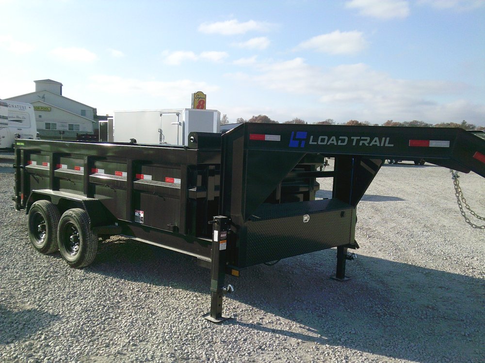 83" x 14' Tandem Axle Gooseneck Low-Pro Dump