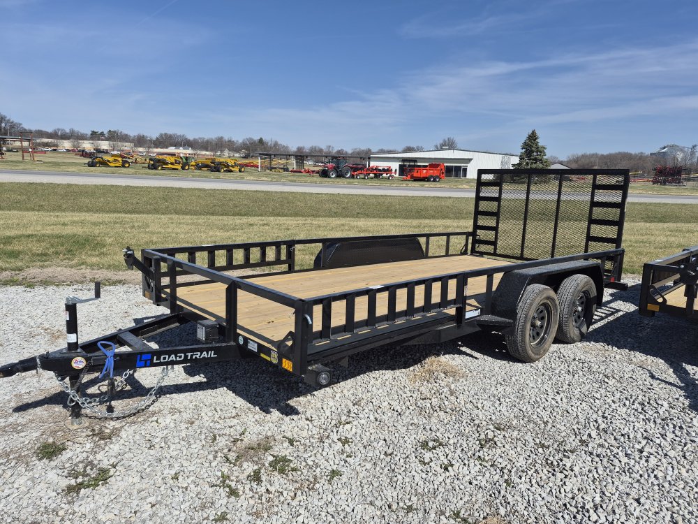 83" x 16' Tandem Axle Utility (2" x 3" Angle Frame) -7K