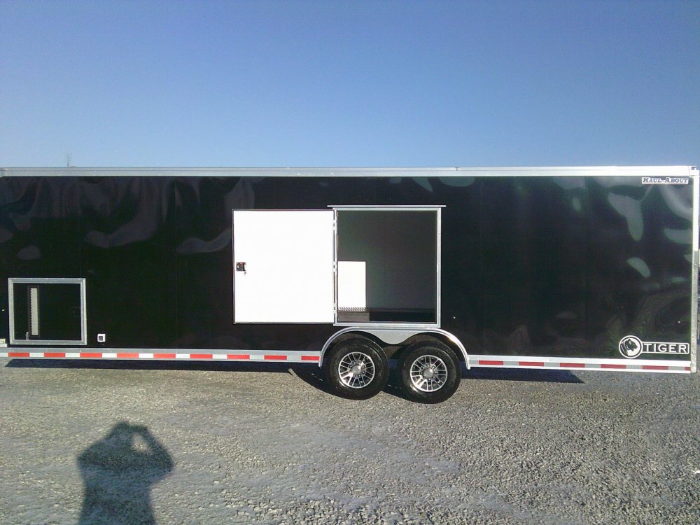 8.5X28 Enclosed Tiger Trailer 12K