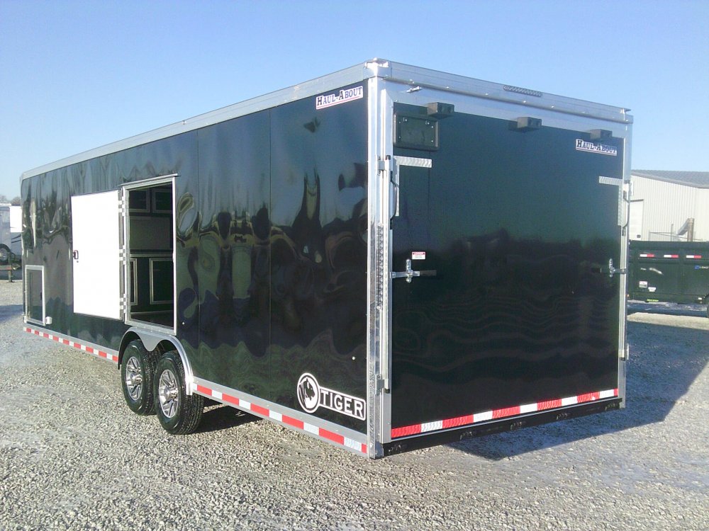 8.5X28 Enclosed Tiger Trailer 12K