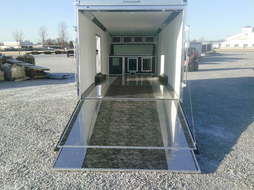 8.5X28 Enclosed Tiger Trailer 12K