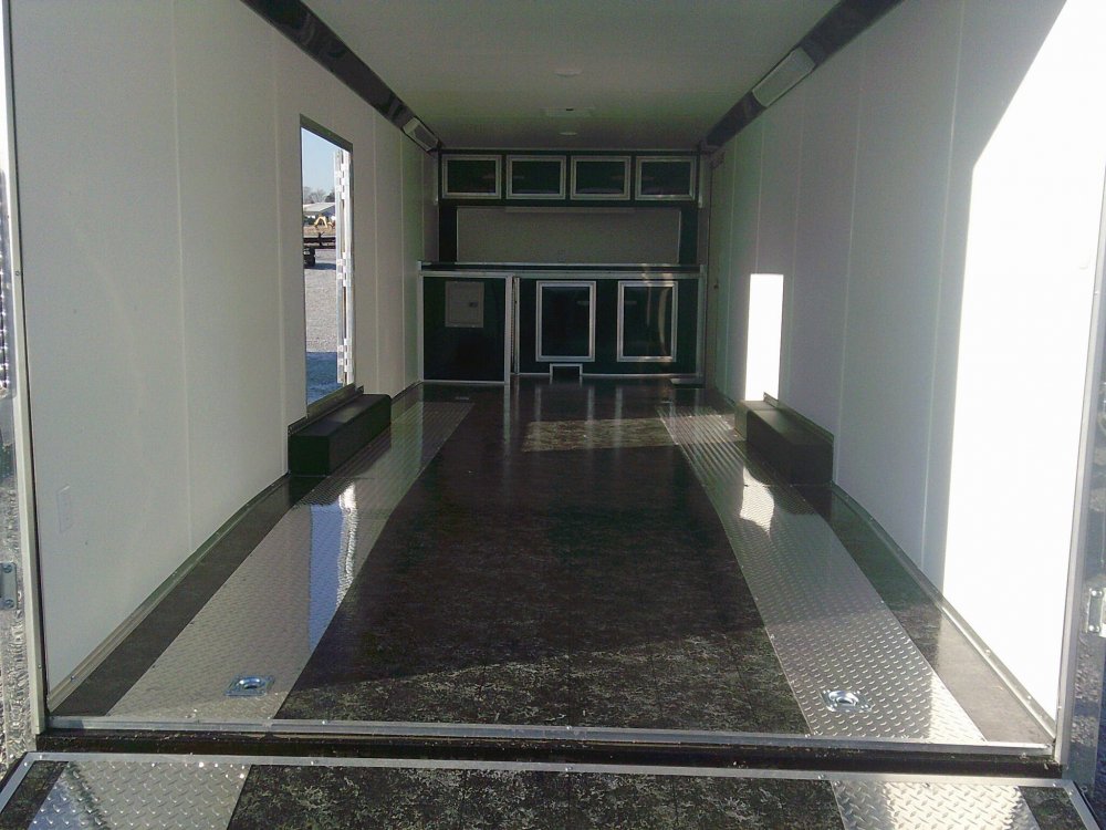 8.5X28 Enclosed Tiger Trailer 12K