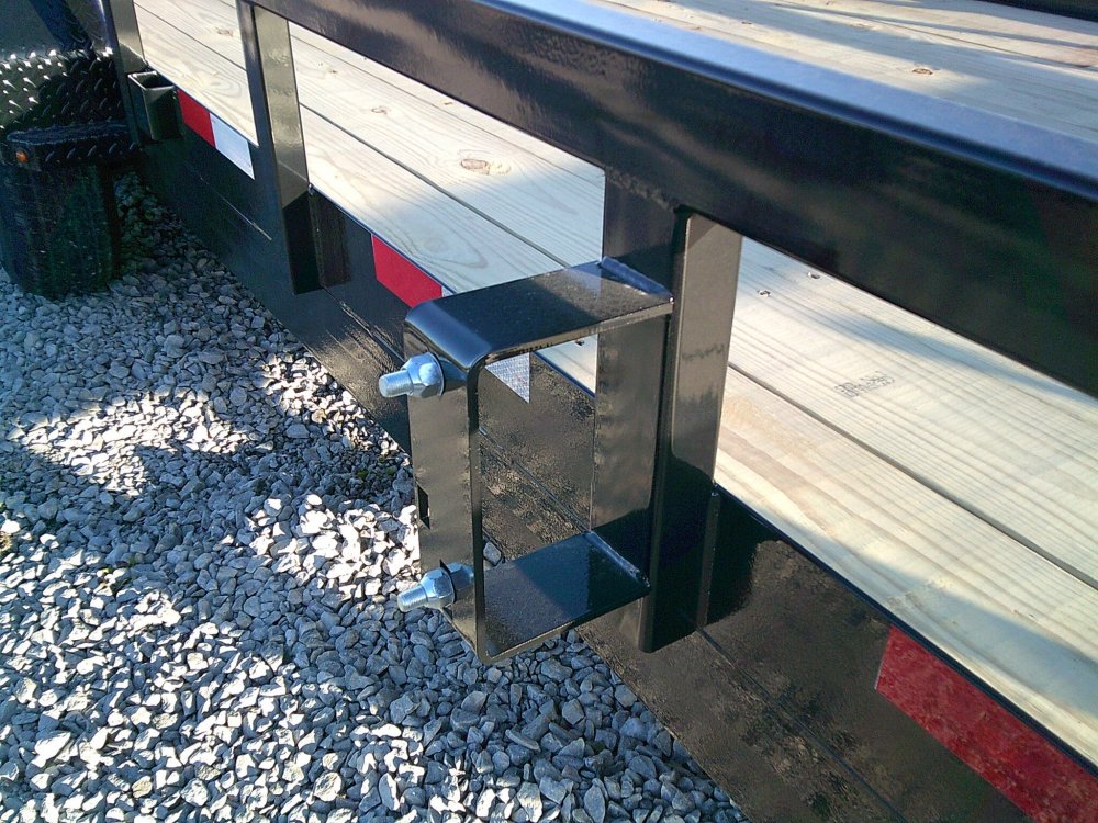 82X20 Heavy Duty Rail Side Landscape Trailer 9900K