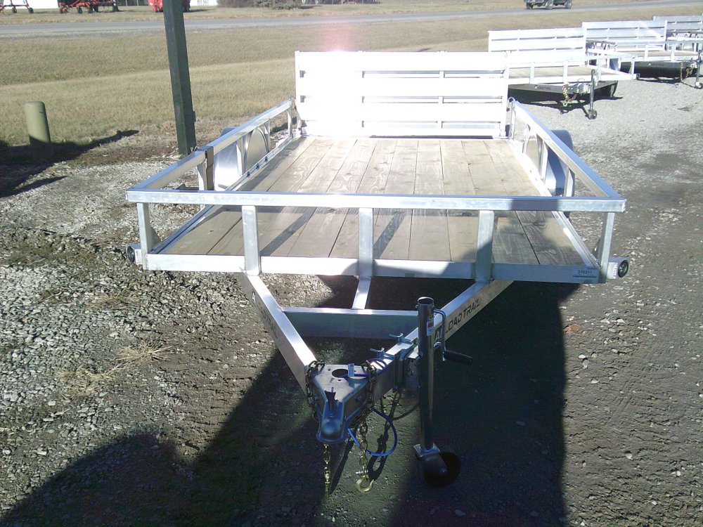 77" x 12' Single Axle (Aluminum Frame)