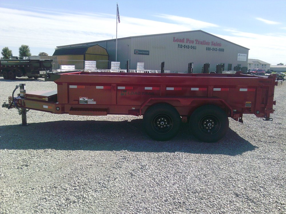 83" x 14' Tandem Axle Dump Low-Pro Dump -14K