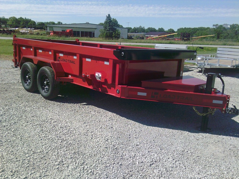 83" x 14' Tandem Axle Dump Low-Pro Dump -14K